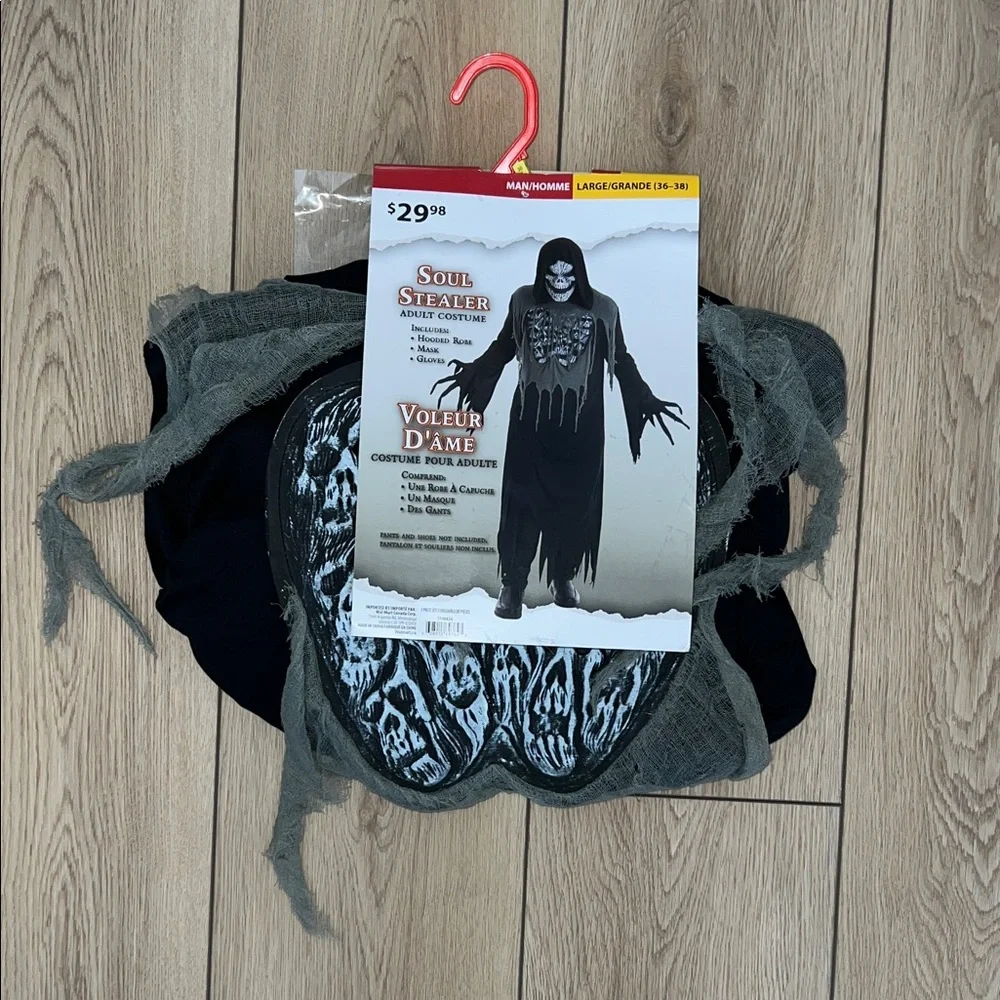 EUC - Soul Stealer Adult Costume - Black - Picture 11 of 12